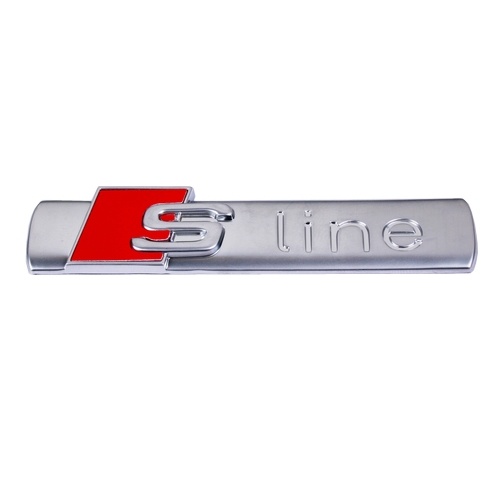 Emblema Audi S-Line Aluminiu 